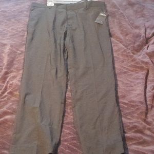 Mens skinny fit dress black Pants